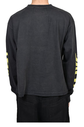 SKULL LOVE L/S T-SHIRTS (EXCLUSIVE) / BLK