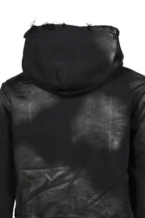 NOIR WAXED FULL ZIP / WAXED BLK