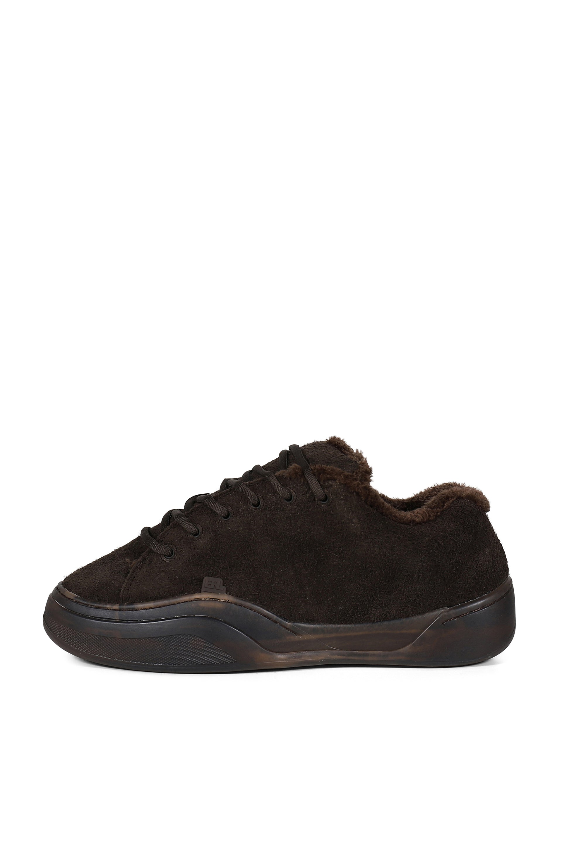 SUEDE VAMP SNEAKERS / DARK BRW