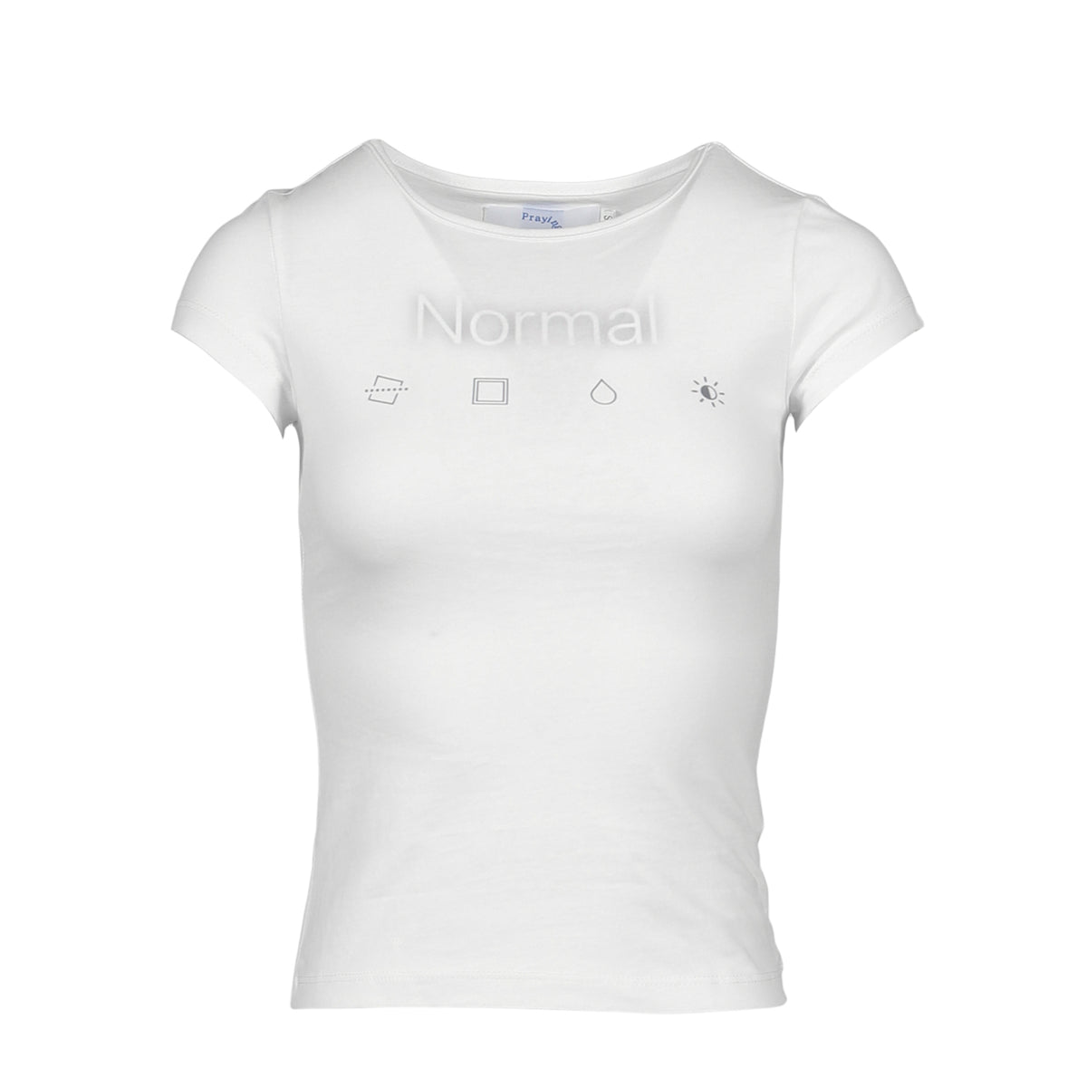Praying プレイング FW26 NORMAL TEE / WHT - NUBIAN ヌビアン