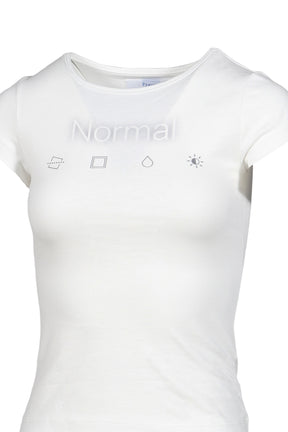 NORMAL TEE / WHT