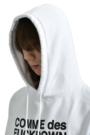 ALICE X SSUR COMME HOODIE / WHT 
