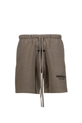 ESSENTIALS SOCCER FLEECE SHORTS / HOMESTEAD HEATHER