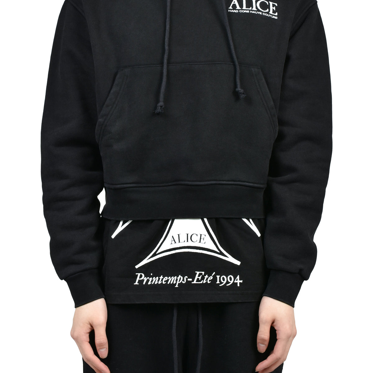 ALICE HOLLYWOOD アリス ハリウッド SS26 CO-TOUR LAYERED SWEATSHIRT