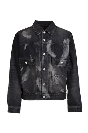 "MASU BOYS" FEATHER DENIM JACKET / BLK