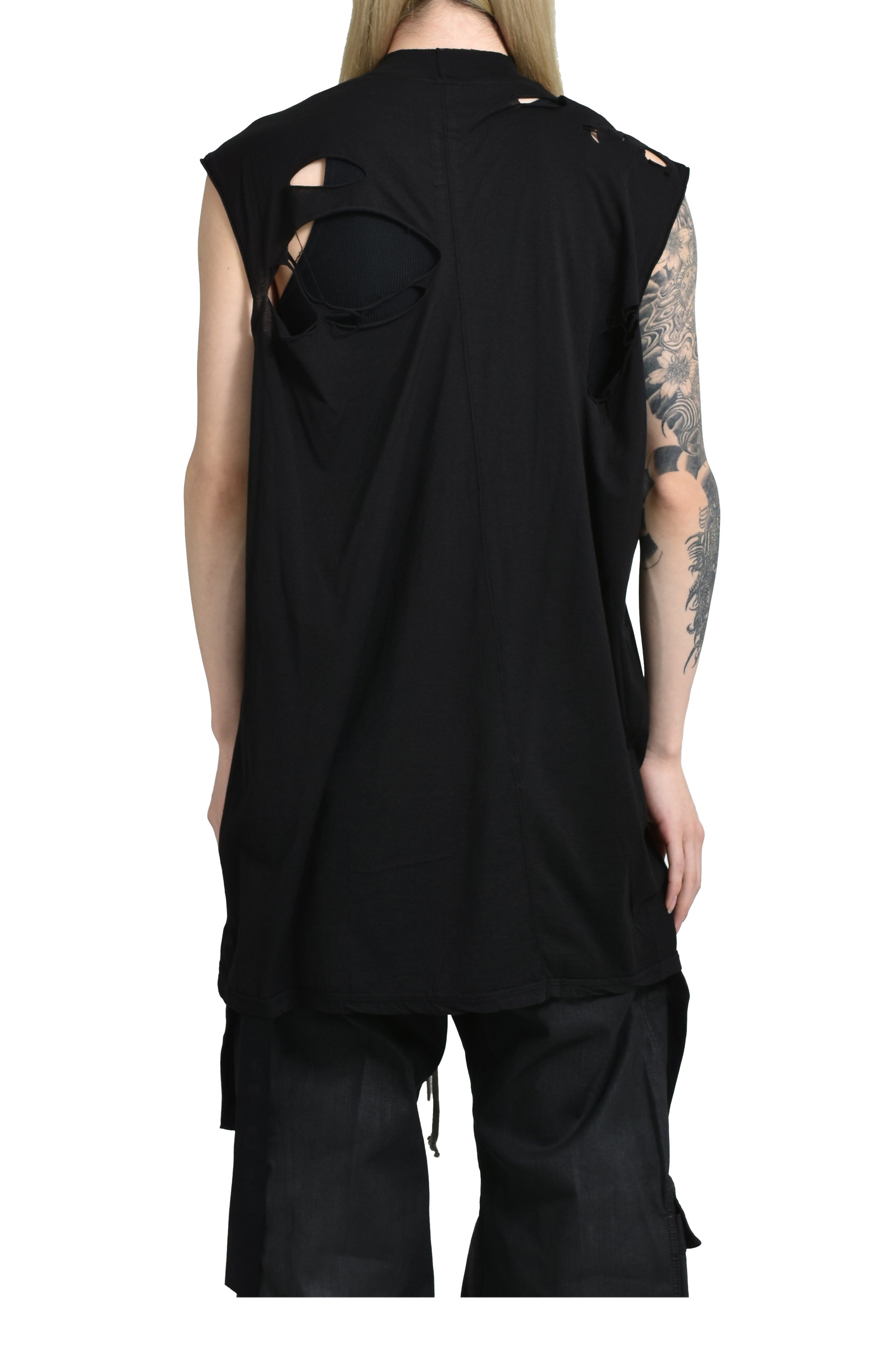 Rick Owens DRKSHDW TARP T / BLK