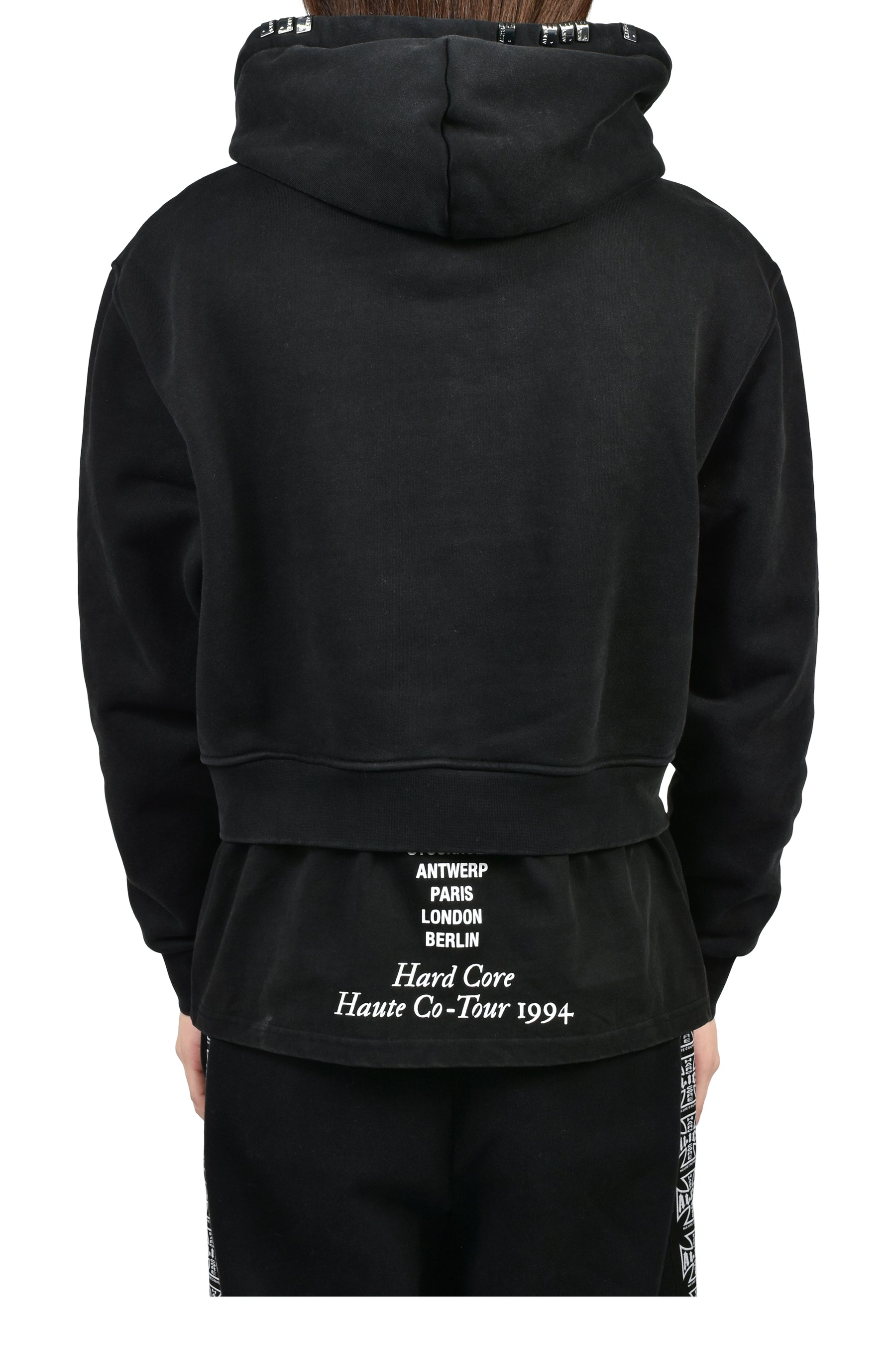 CO-TOUR LAYERED SWEATSHIRT / BLK