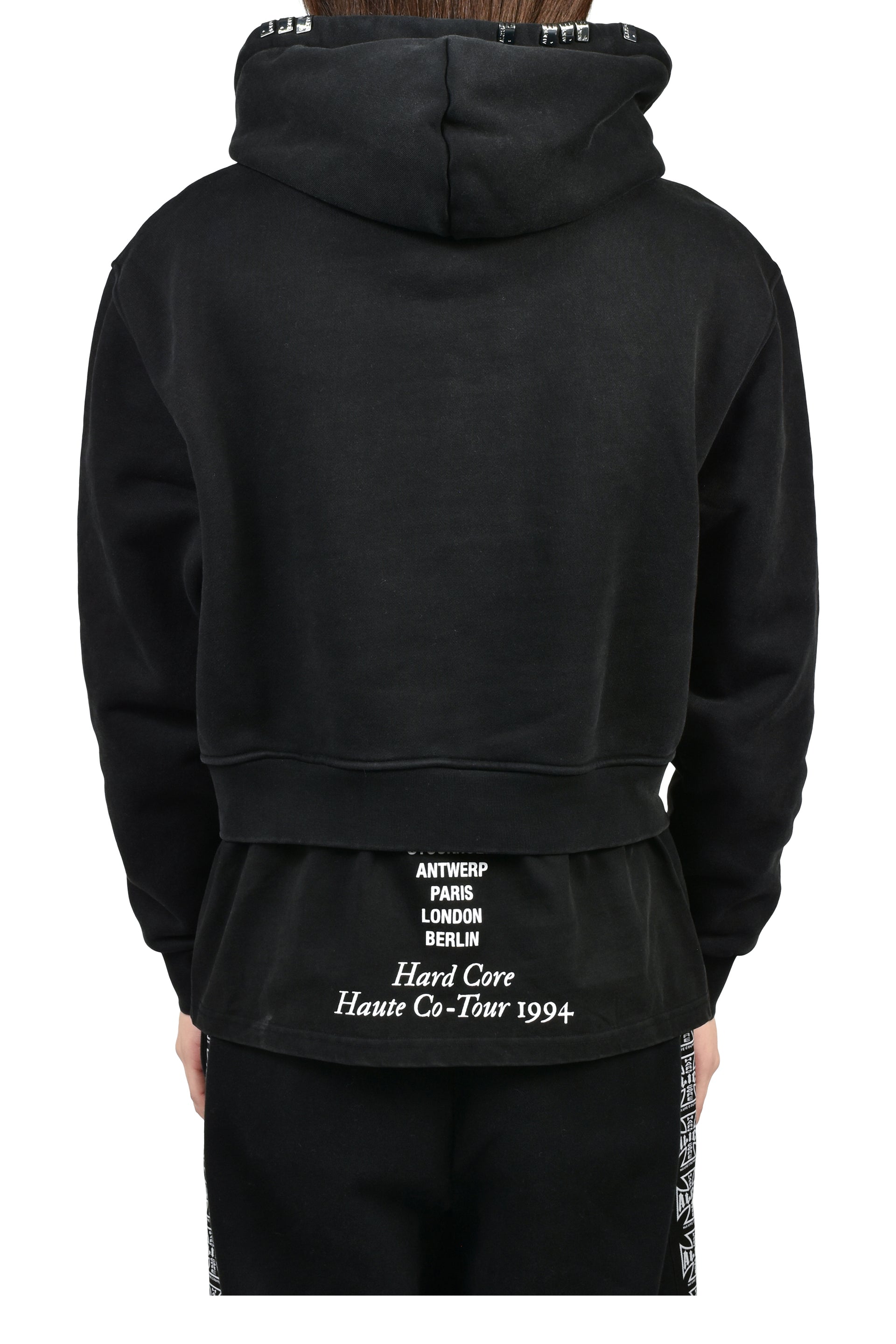 CO-TOUR LAYERED SWEATSHIRT / BLK