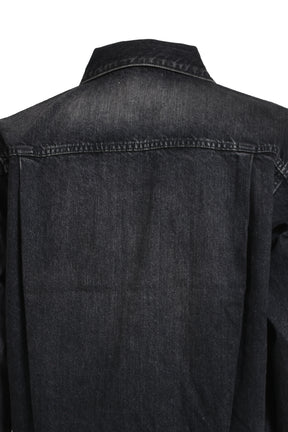 "MASU BOYS" FEATHER DENIM JACKET / BLK