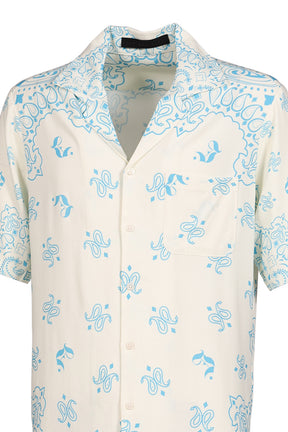 PAISLEY SHORT SLEEVE SHIRTS / VANILLA