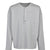 SOFT RIB HENLEY / FOG GRY