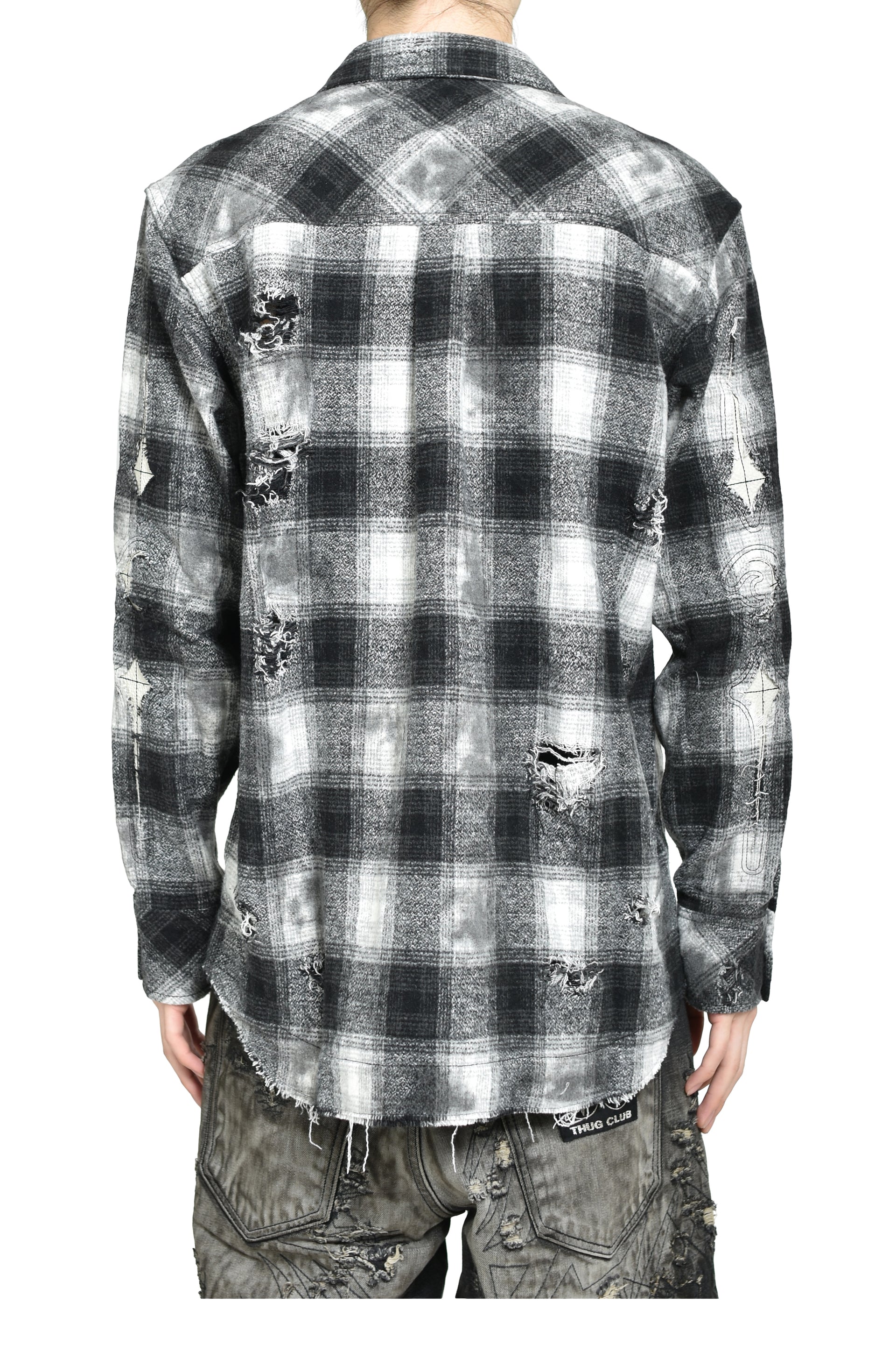 ANGELS DAMAGED SHIRT / BLK