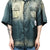SUN FADE H/S SATIN SHIRTS / D.GRN