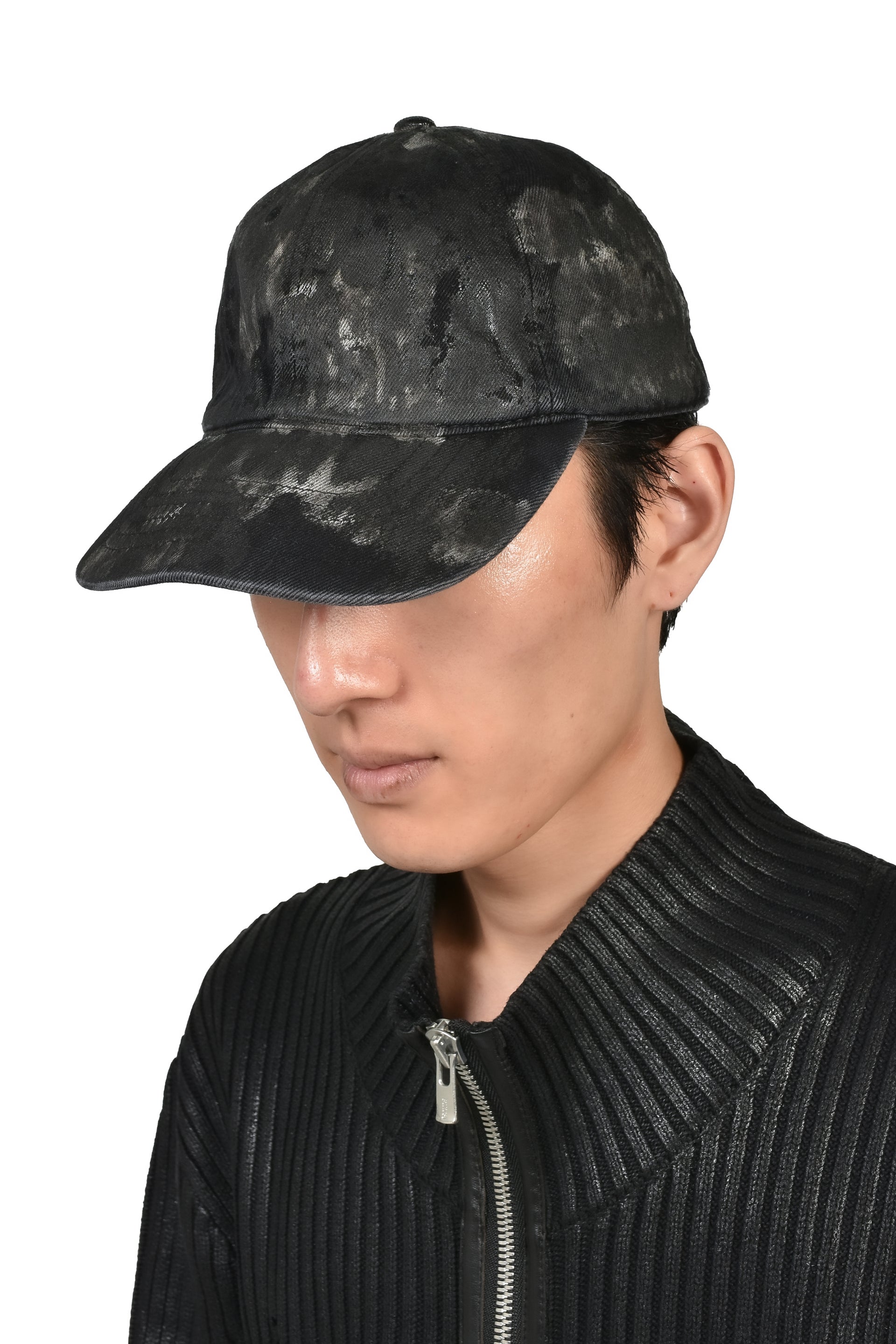 RUSTY WAXED TRUCKER HAT / RUSTY BLK