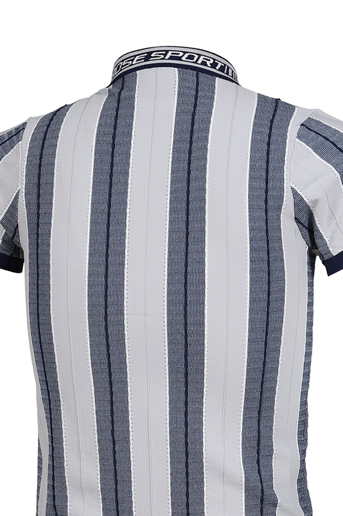 LOGO TIGHT T-SHIRT / BLU GRY BLU
