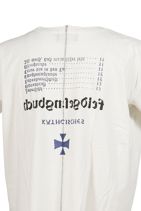KATHOLISCHES TOOTHBRUSH T-SHIRT / FADED WHT