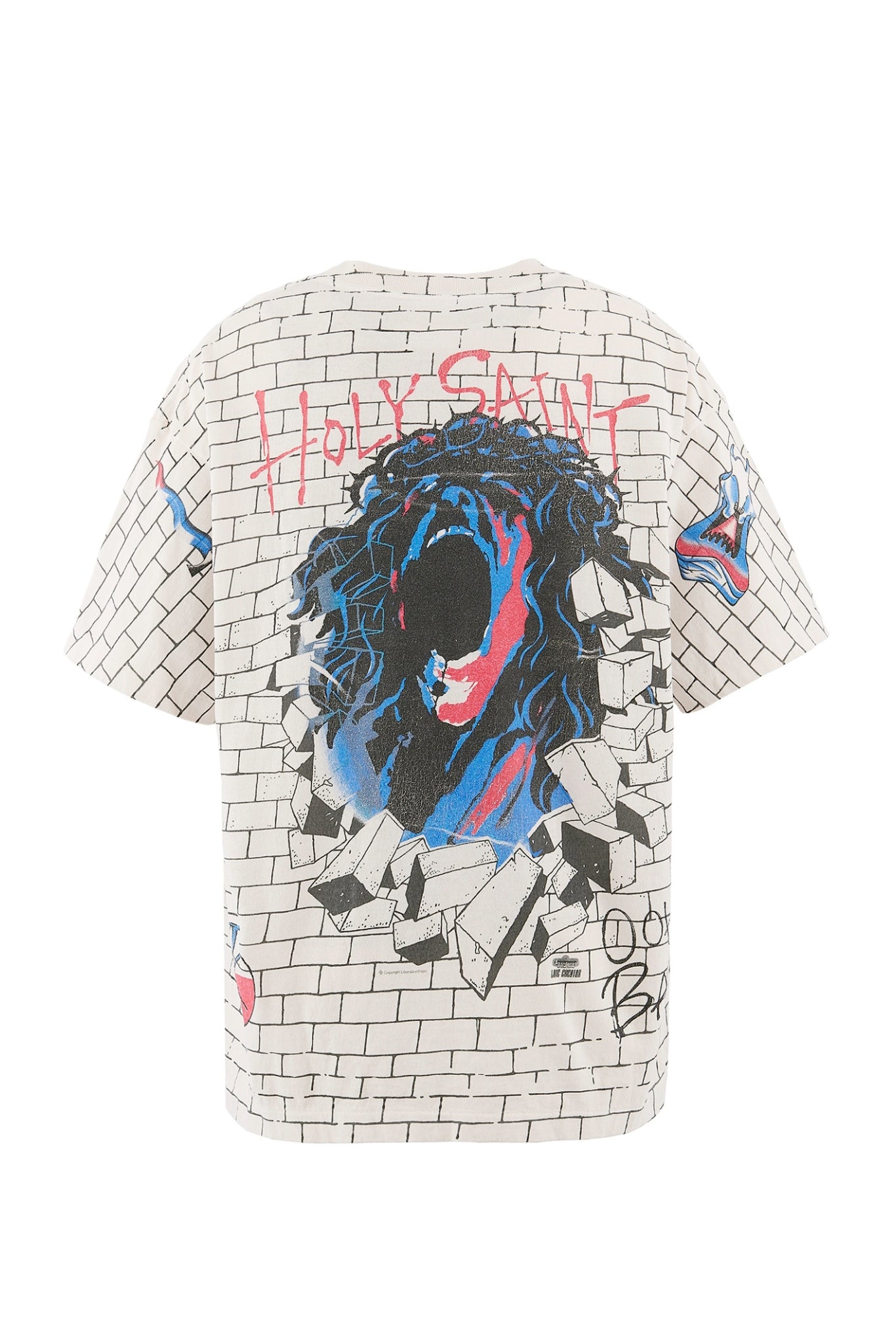 SS T-SHIRT/HOLY SAINT / WHT