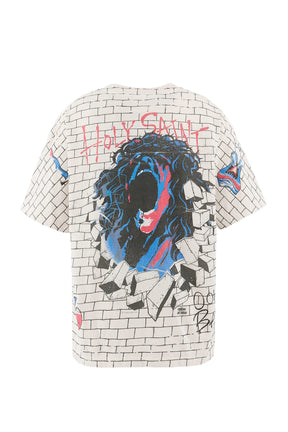 SS T-SHIRT/HOLY SAINT / WHT