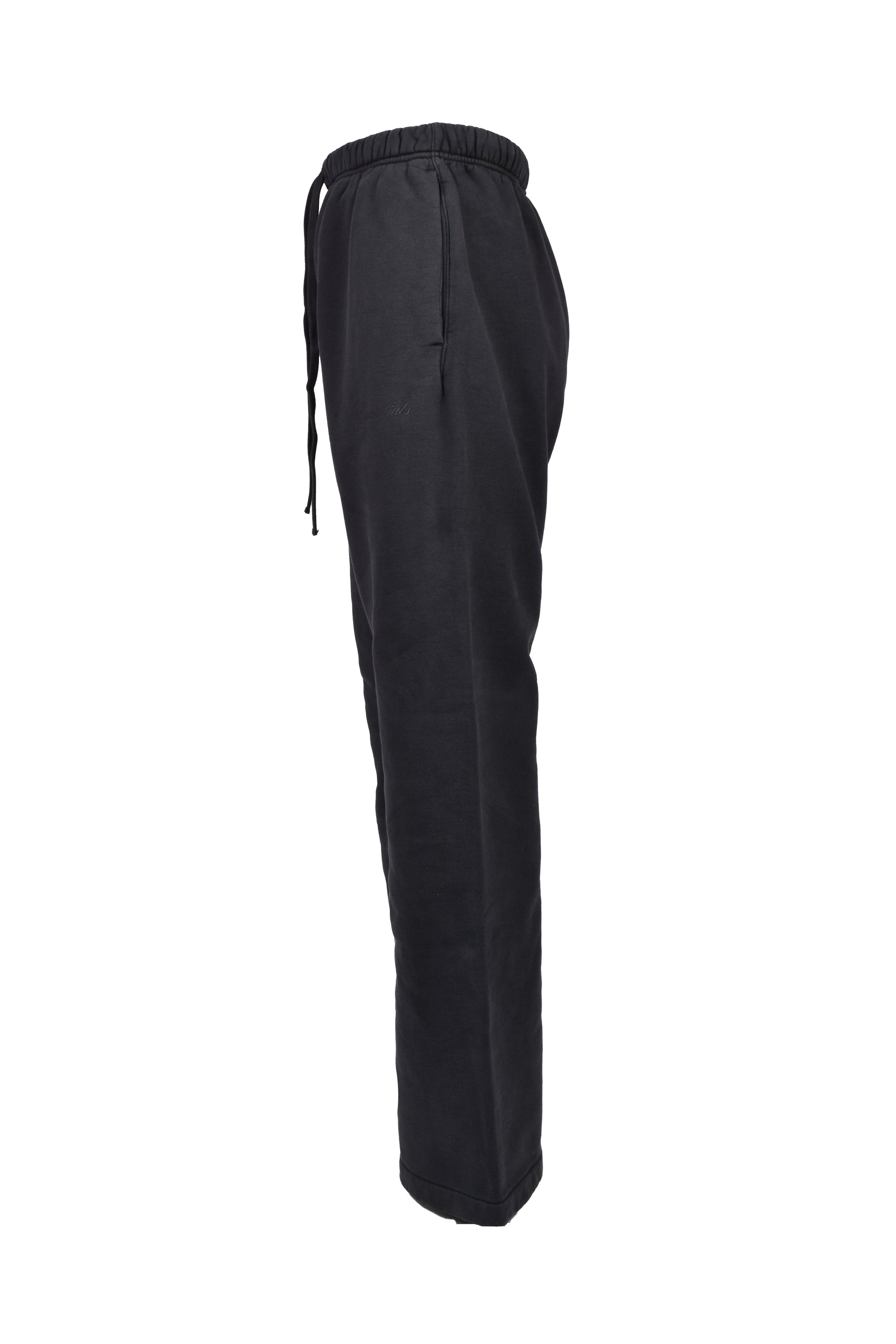SIGNATURE FLARE SWEATPANT / FADED BLK