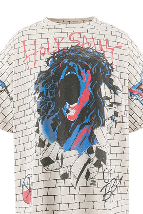 SS T-SHIRT/HOLY SAINT / WHT