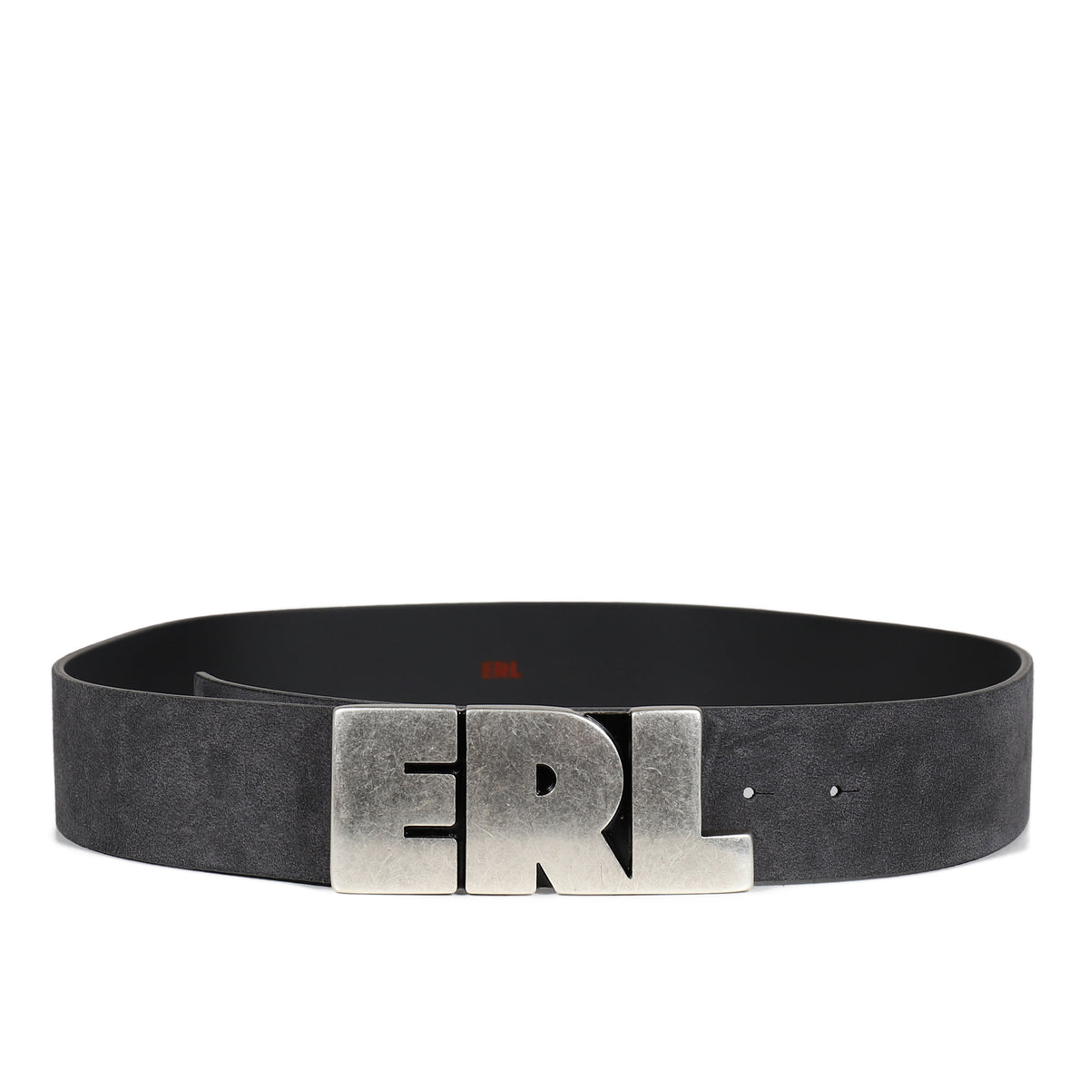 ERL ERL SS26 ERL LARGE SUEDE BELT LEATHER / BLK - NUBIAN