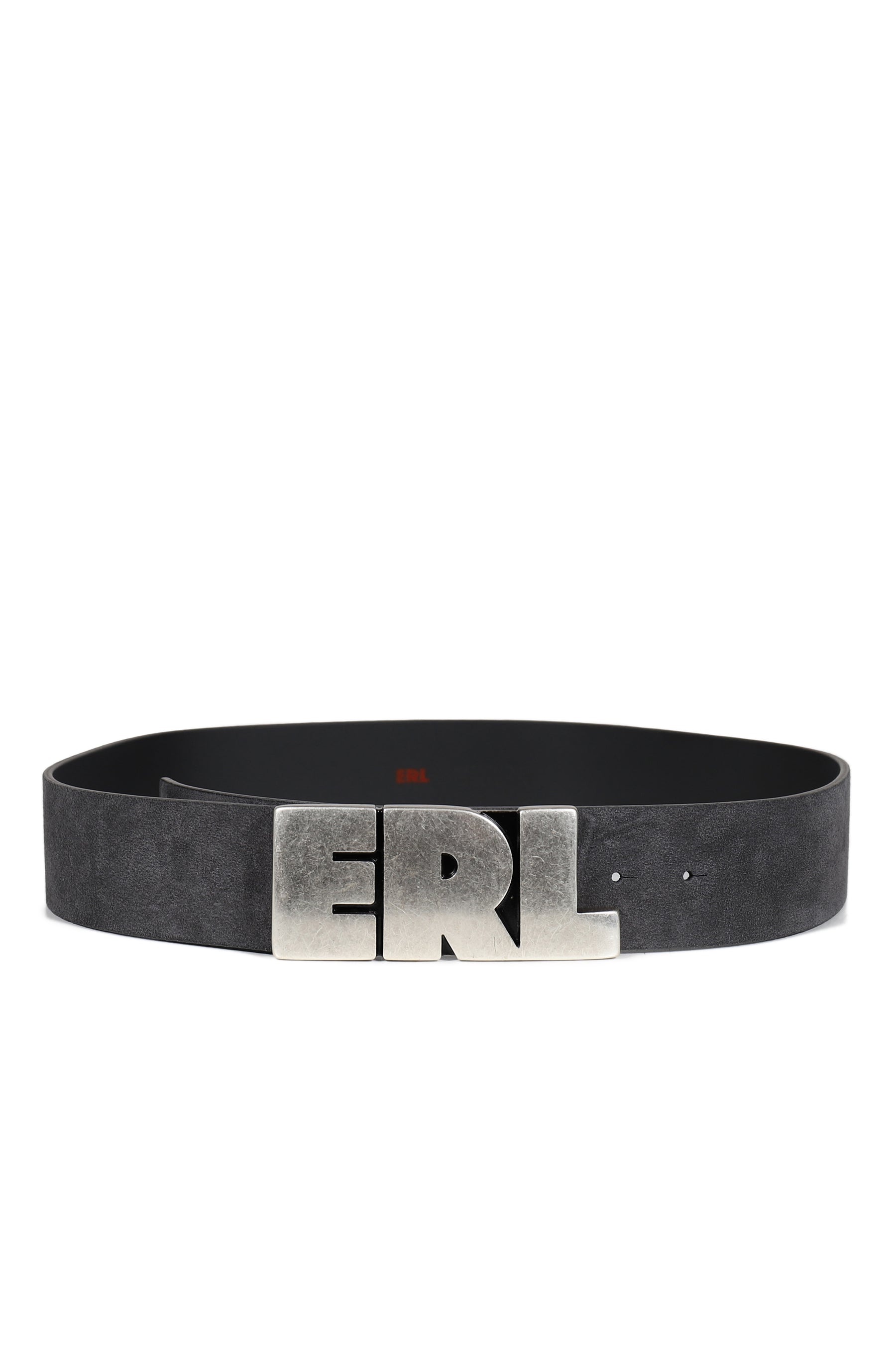 ERL LARGE SUEDE BELT LEATHER / BLK