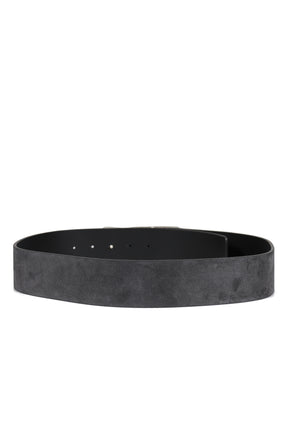 ERL LARGE SUEDE BELT LEATHER / BLK