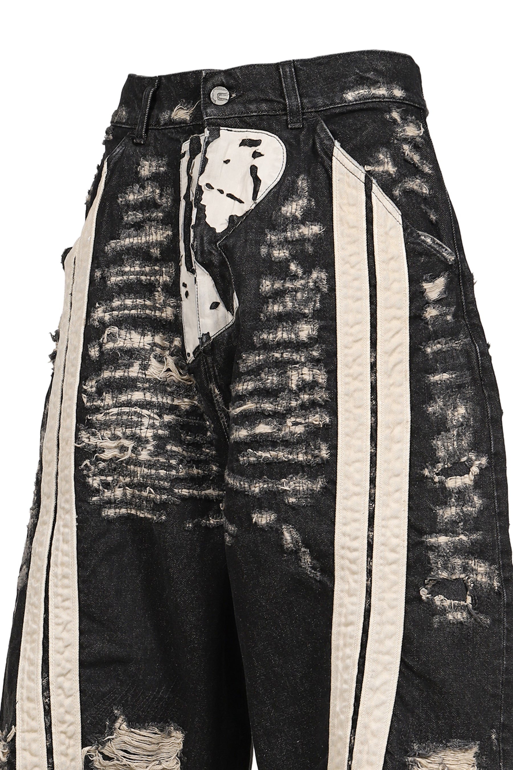 HEIRO PROTESTANT PANT / BLACK