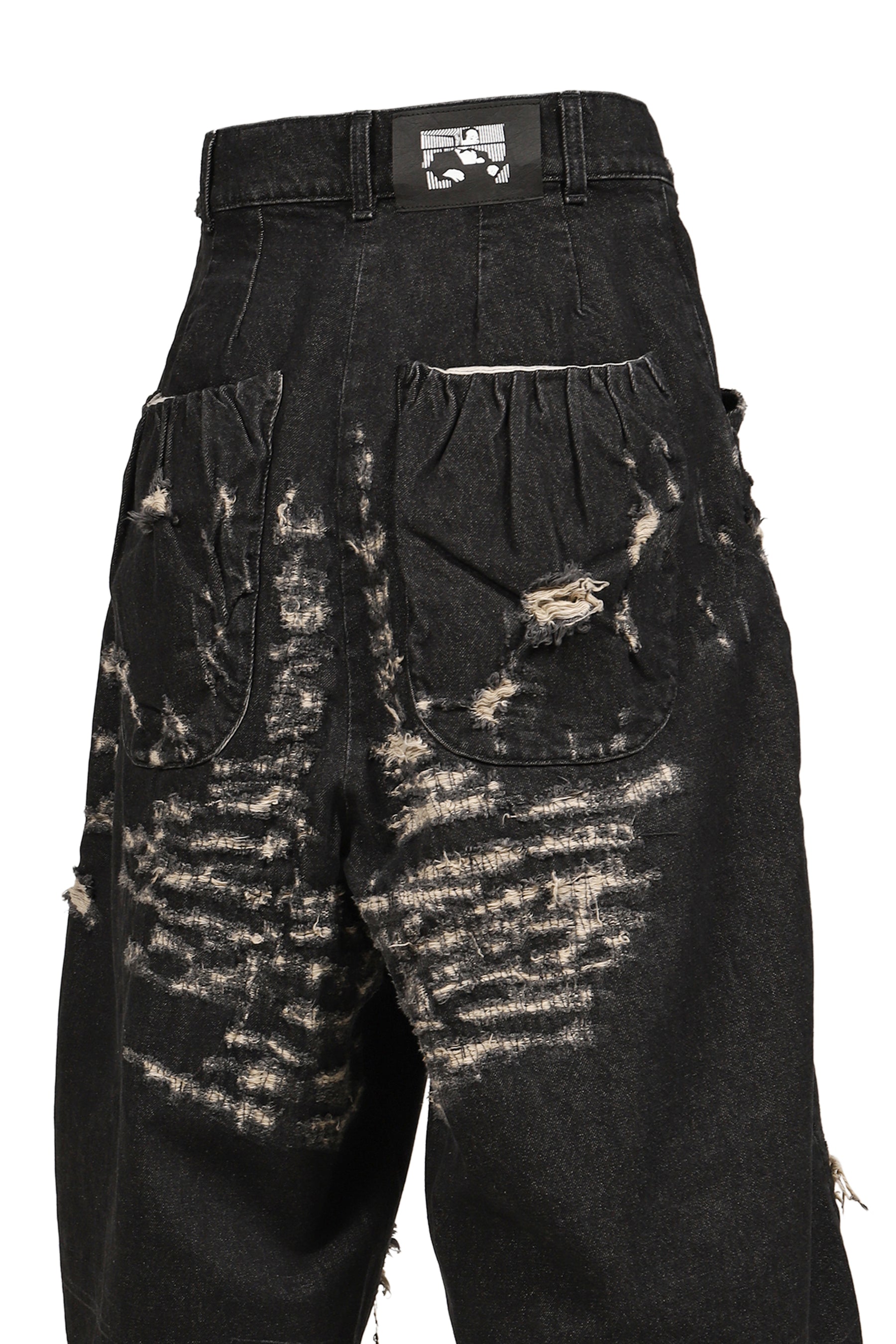HEIRO PROTESTANT PANT / BLACK
