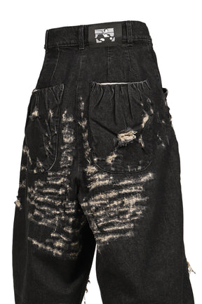 HEIRO PROTESTANT PANT / BLACK