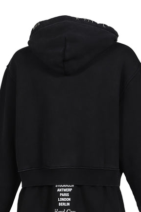 CO-TOUR LAYERED SWEATSHIRT / BLK