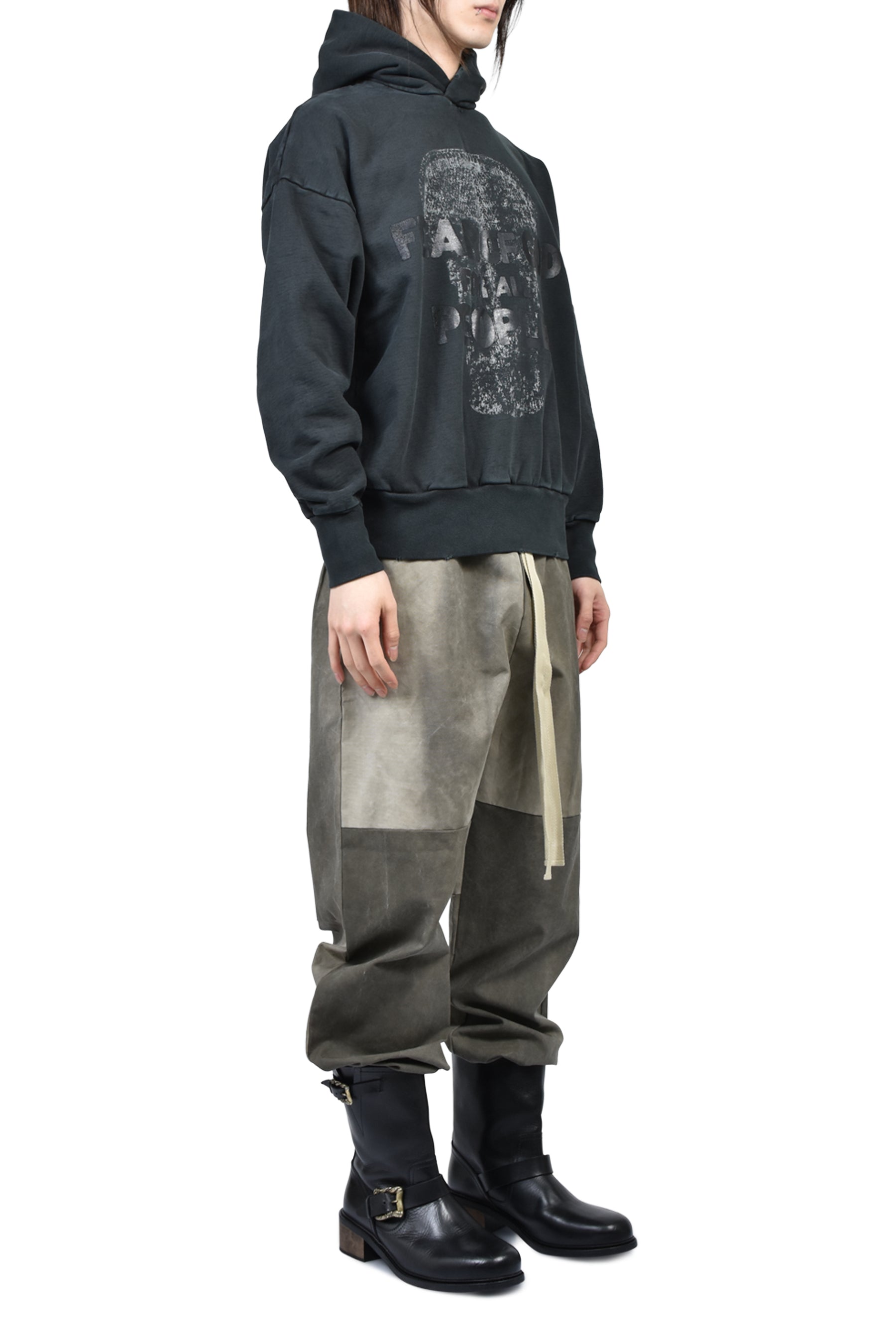 LE PANTERES HOODIE / BLK