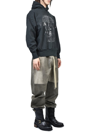 LE PANTERES HOODIE / BLK