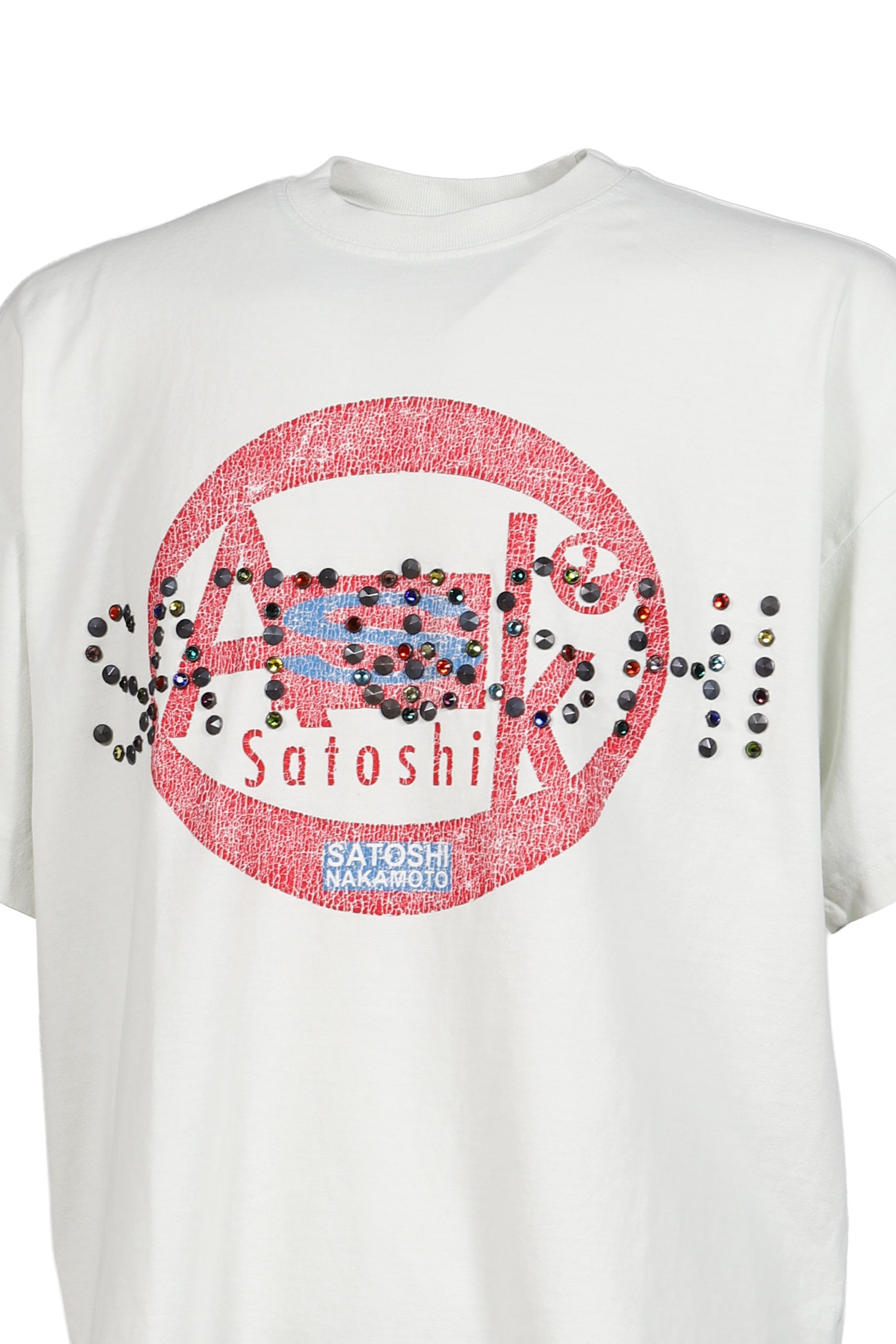 ASK SATOSHI TEE / WHT