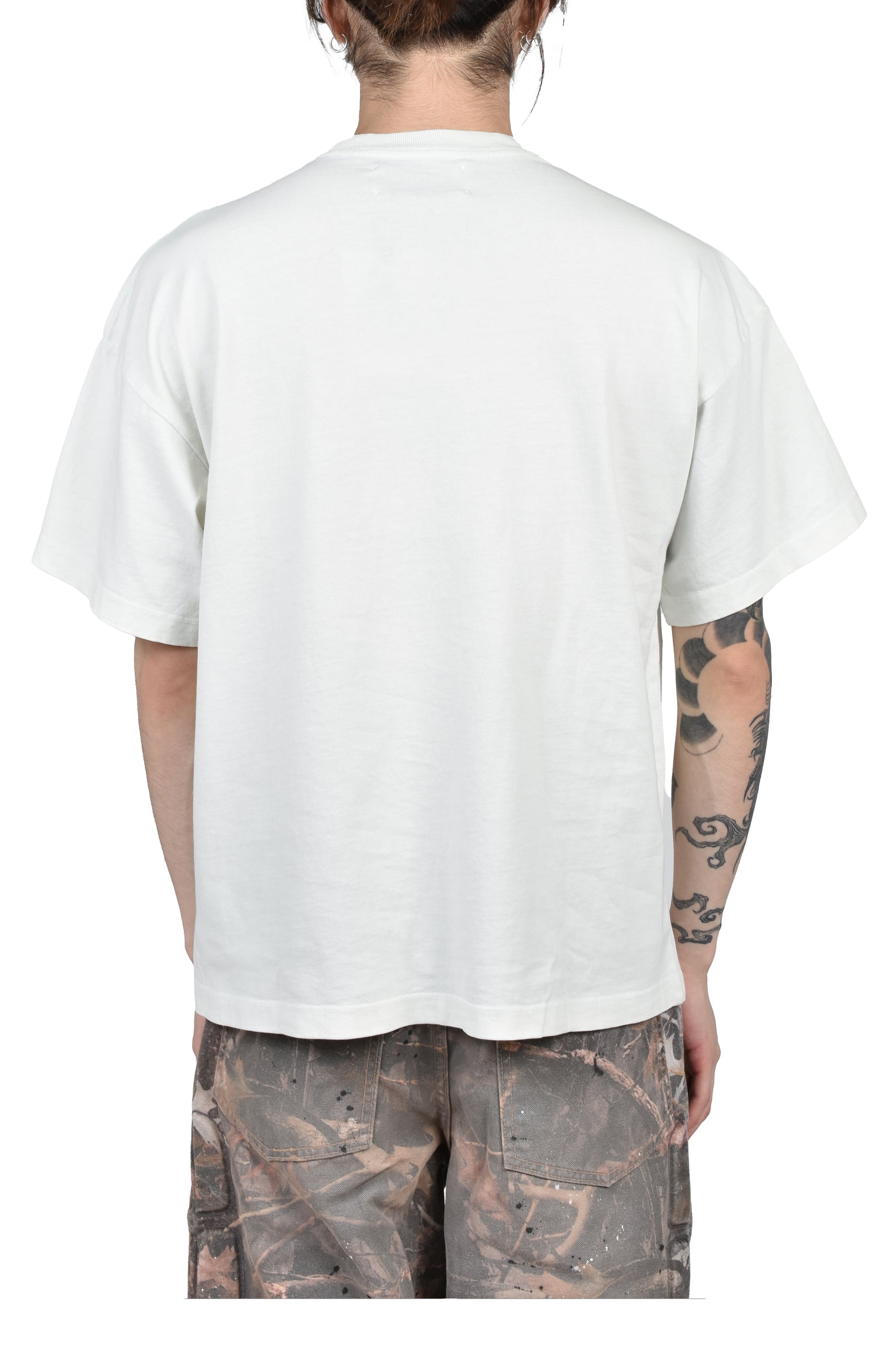ASK SATOSHI TEE / WHT