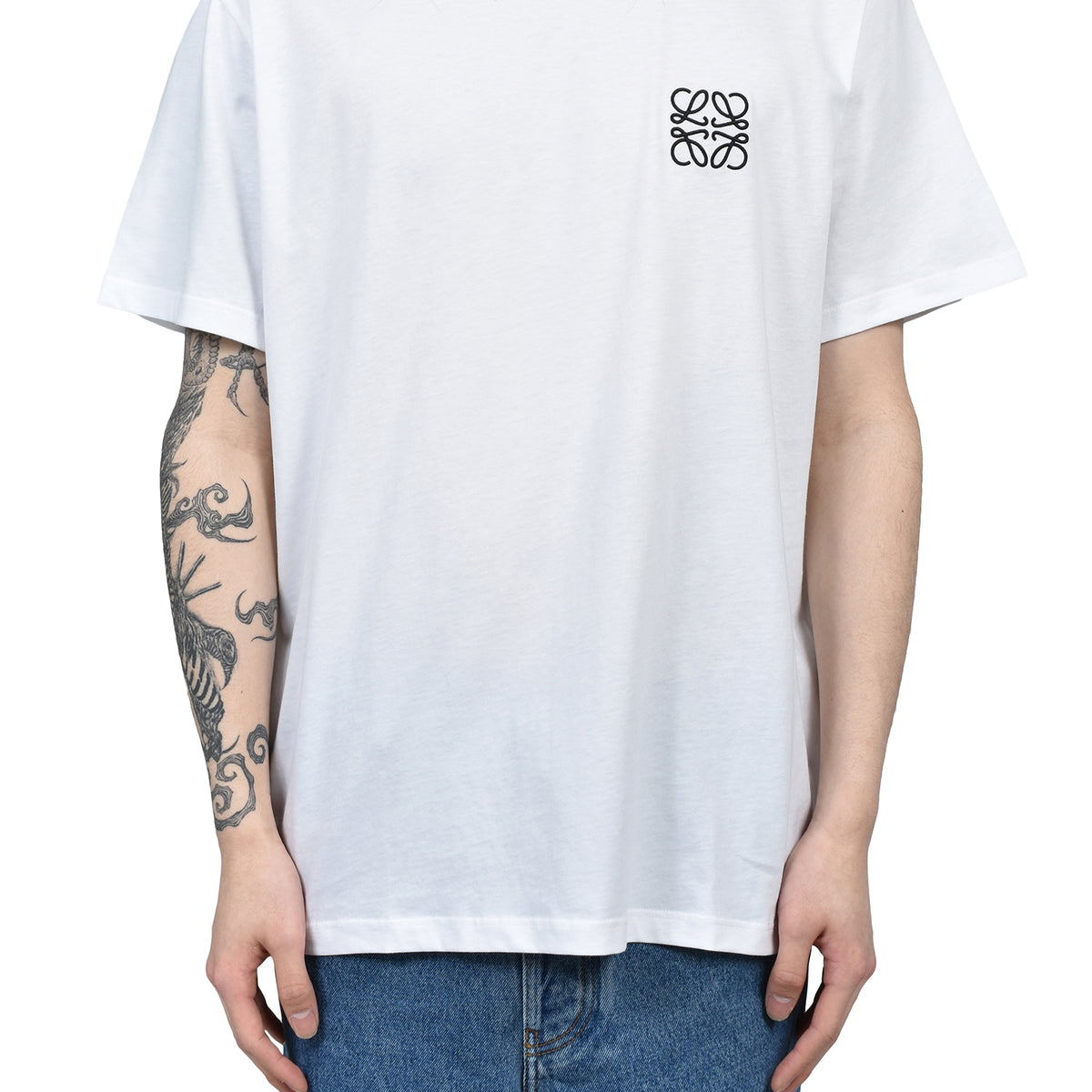 LOEWE ロエベ SS26 REGULAR FIT T-SHIRT / WHT - NUBIAN ヌビアン