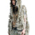 HAIRY FUR SCARF CAP / BEI