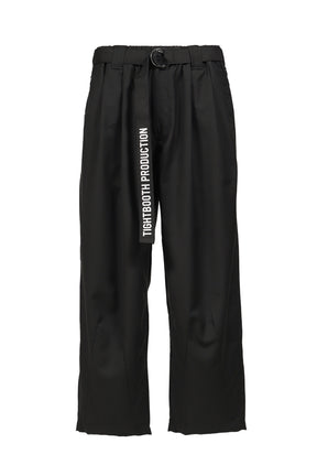 TBPR / BAGGY SLACKS / BLACK 