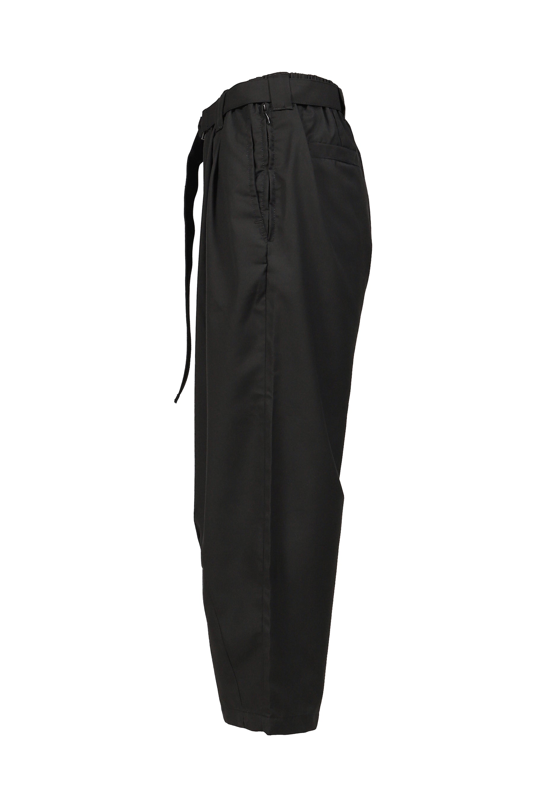 TBPR / BAGGY SLACKS / BLACK 