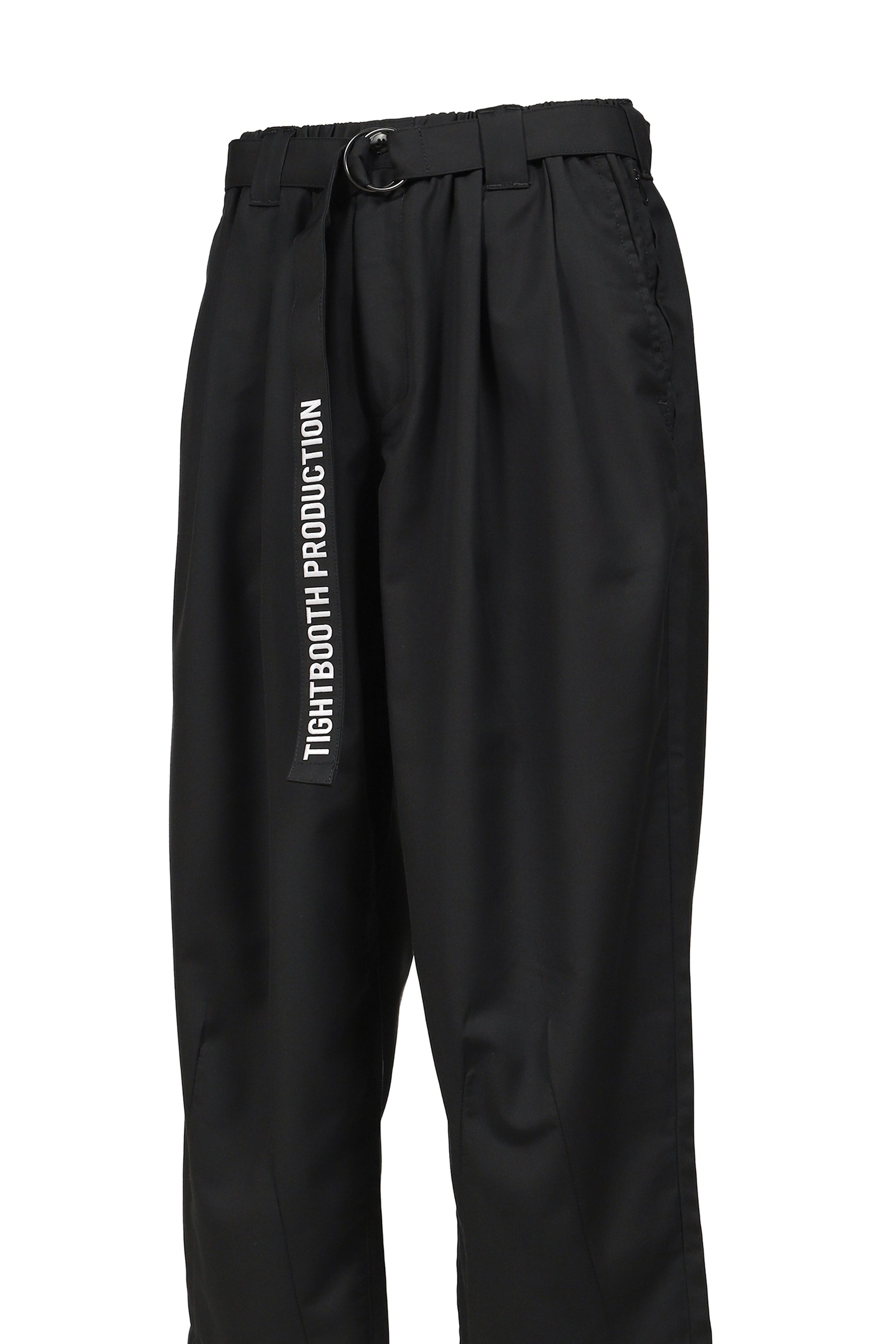 TBPR / BAGGY SLACKS / BLACK 