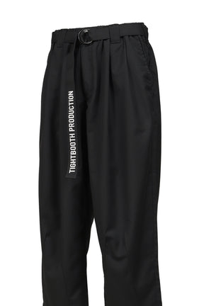 TBPR / BAGGY SLACKS / BLACK 