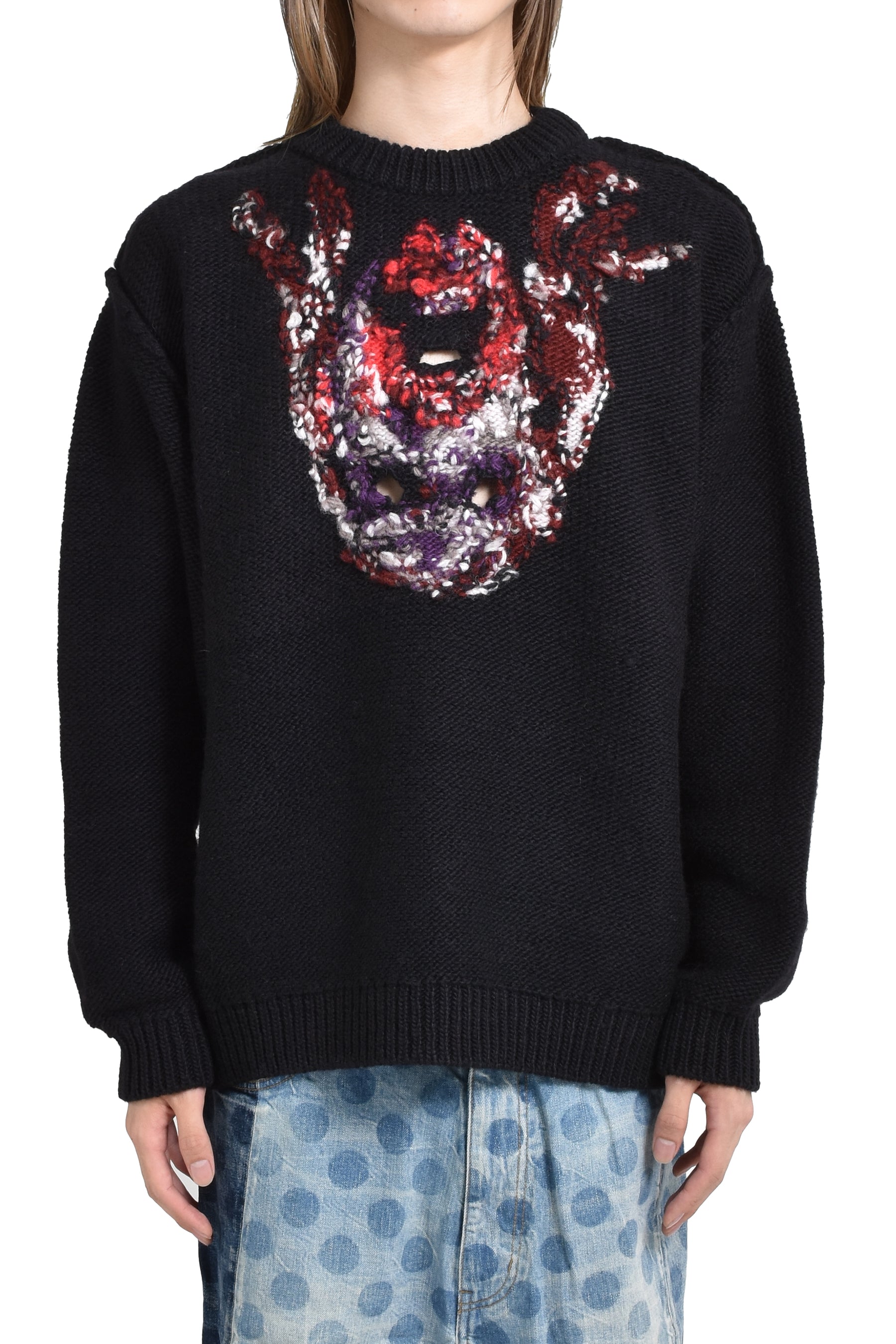 ACTING ZOMBIE KNITWEAR / BLK