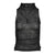 HALF NECK SHIRRING SLEEVELESS / BLK