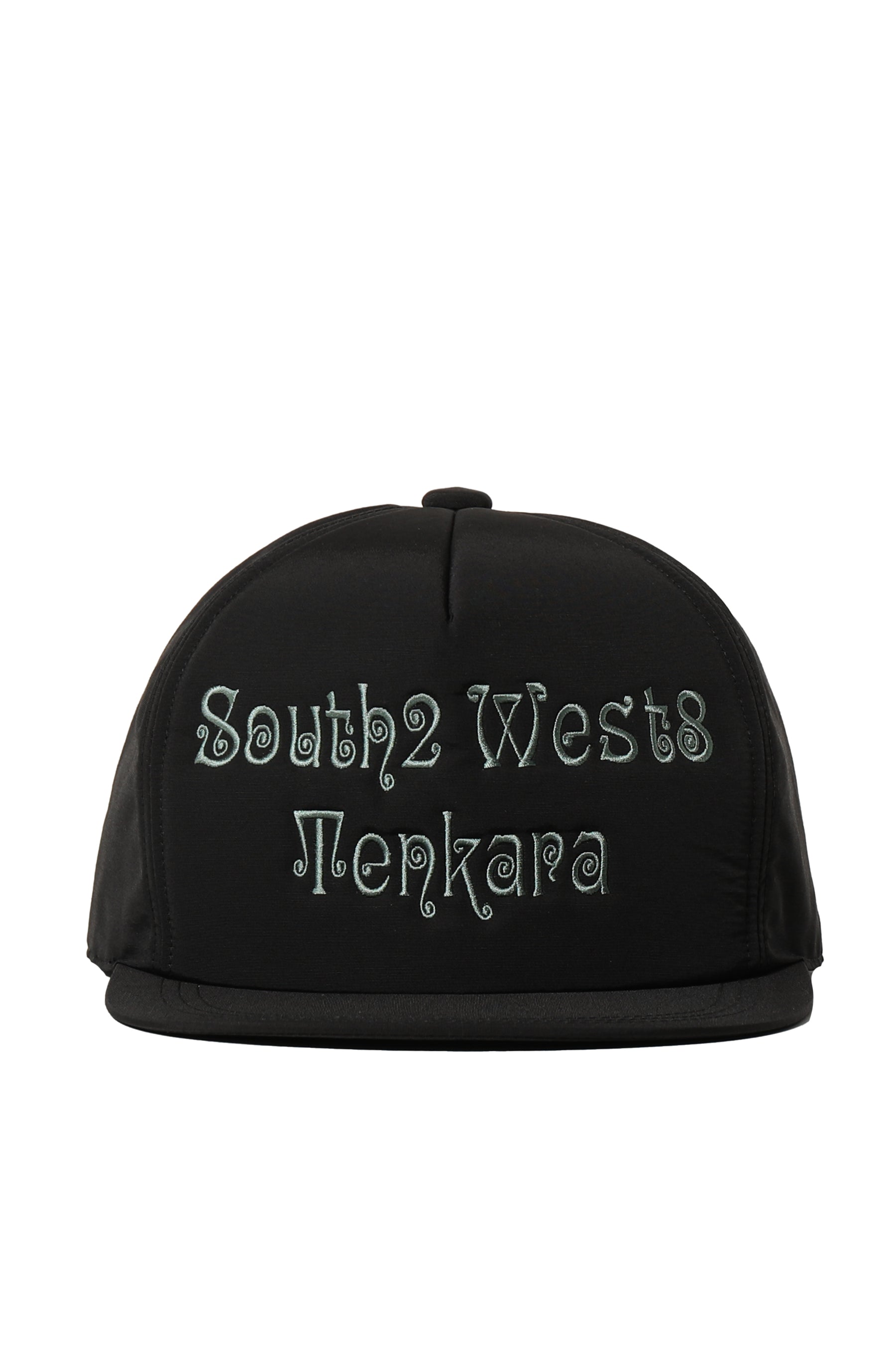 SOUTH2 WEST8 FW23 TRUCKER CAP - S2W8 TENKARA EMB. / BLK -NUBIAN