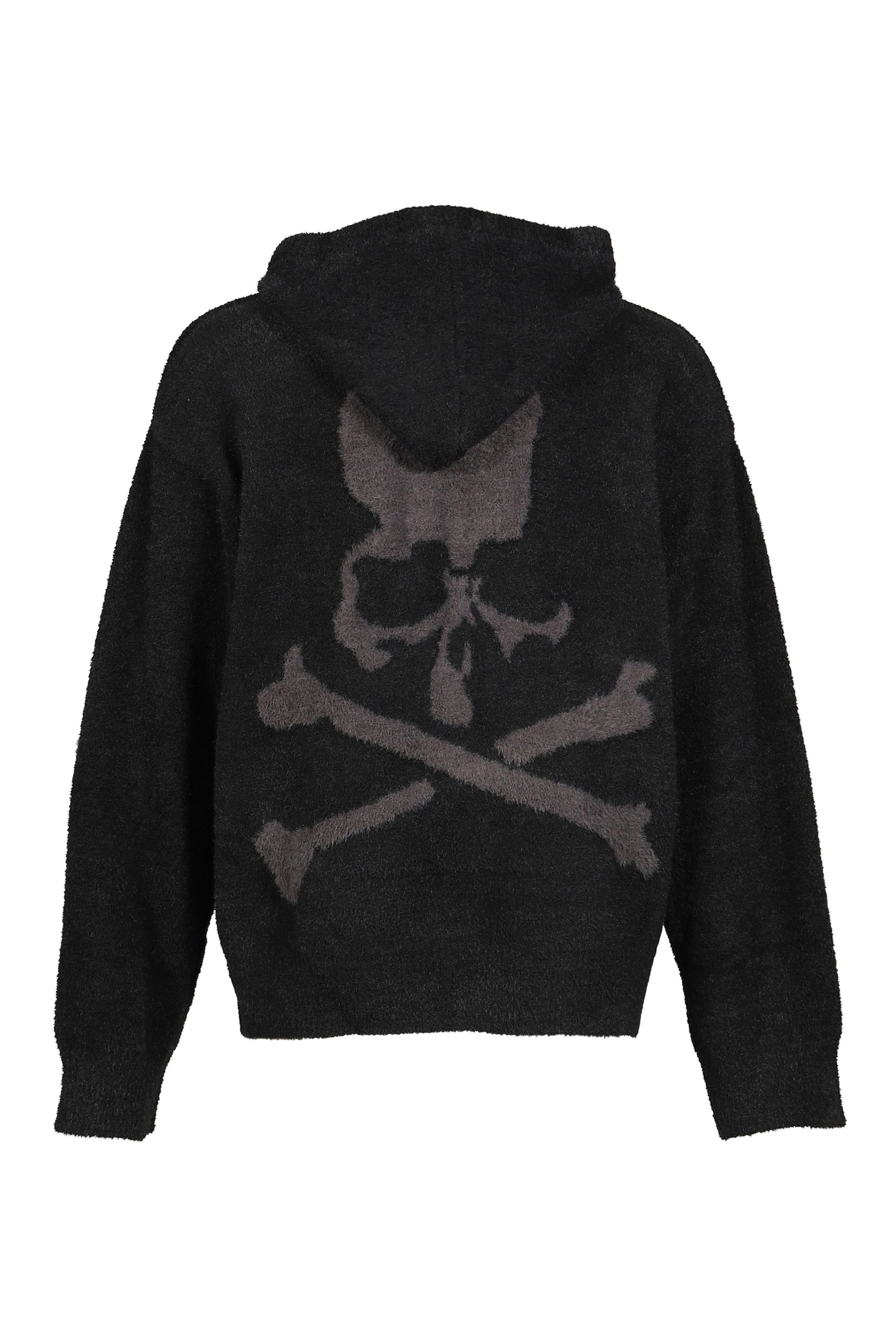 LOUNGE ZIP-UP HOODIE (LOUNGE COLLECTION) / BLK