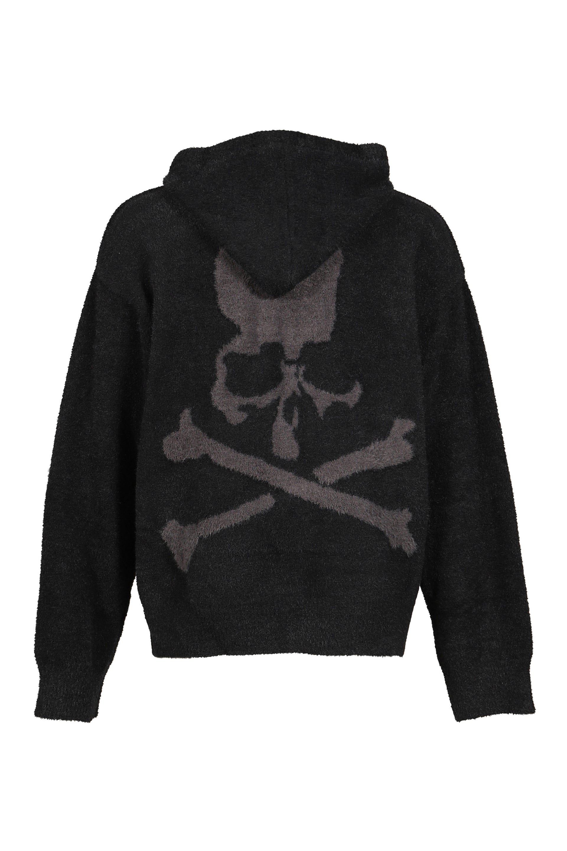 LOUNGE ZIP-UP HOODIE (LOUNGE COLLECTION) / BLK
