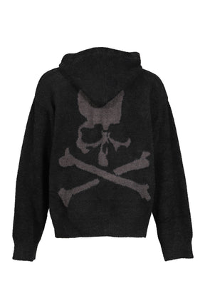 LOUNGE ZIP-UP HOODIE (LOUNGE COLLECTION) / BLK