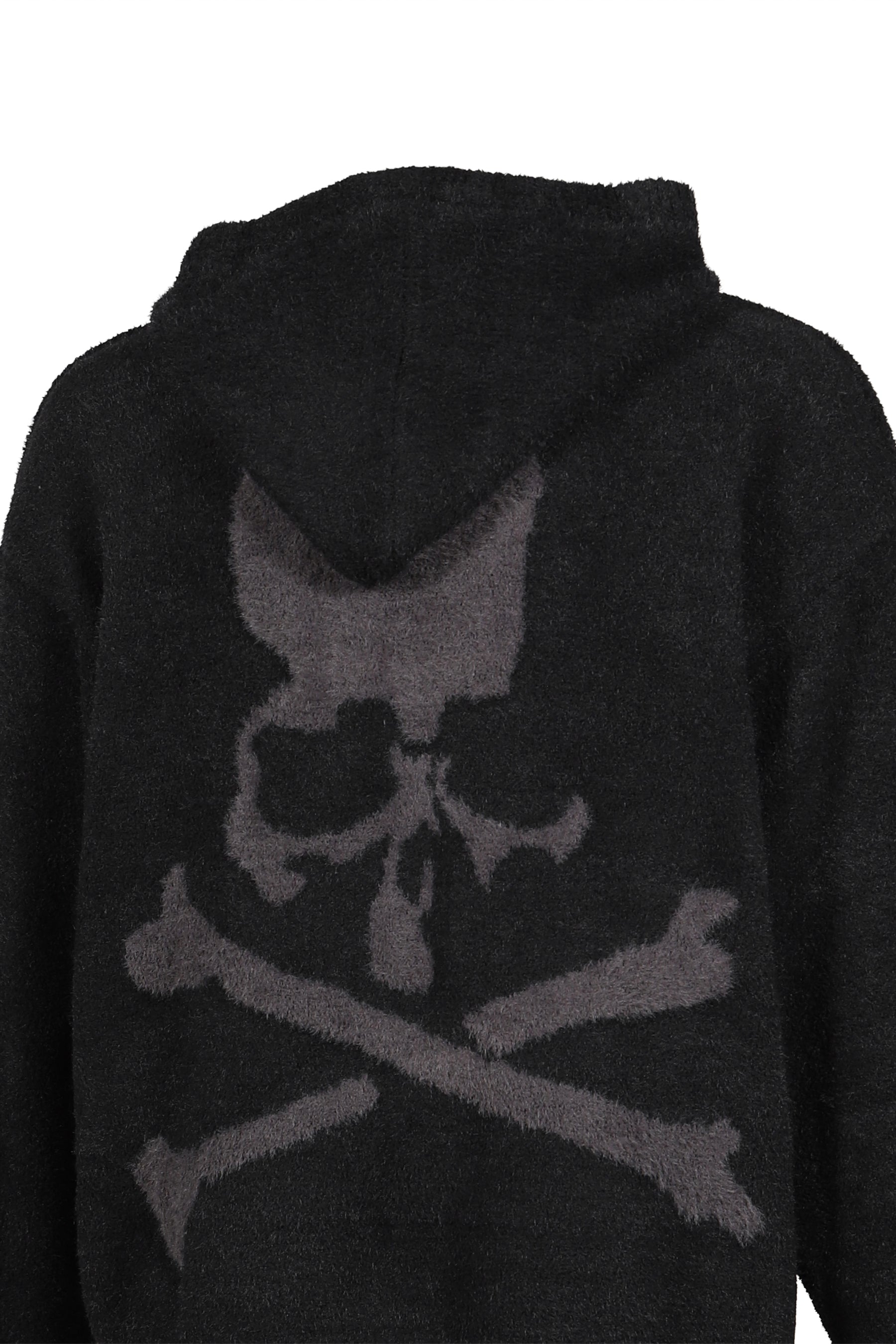 LOUNGE ZIP-UP HOODIE (LOUNGE COLLECTION) / BLK