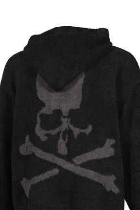 LOUNGE ZIP-UP HOODIE (LOUNGE COLLECTION) / BLK