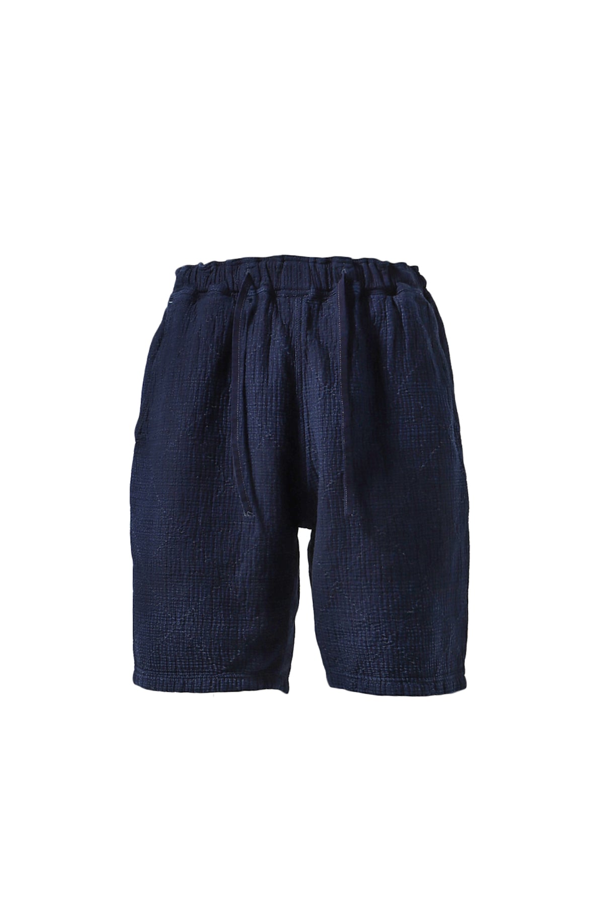 NEW SASHIKO LIGHT SHORTS / BLU